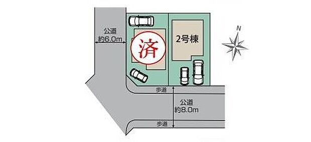 南道路の整形地!!4LDK+小屋裏収納の機能的なプランで、「あったらいいね」の声に応えます!穏やかな時が流れる落ち着いた住環境の低層住宅地です♪