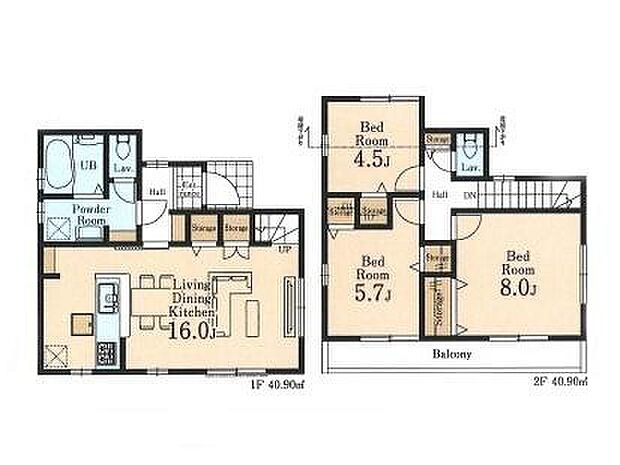 (1号棟)、価格5580万円、3LDK、土地面積102.88m2、建物面積81.8m2