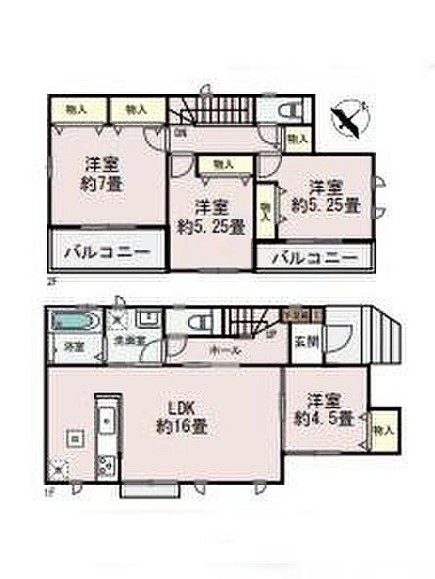 (C号棟)、価格5590万円、4LDK、土地面積116.64m2、建物面積93.98m2