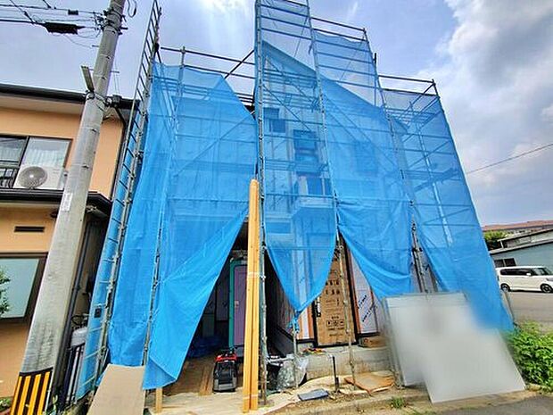 【【現地外観写真】】住宅性能評価で耐震等級3(最高等級)を取得!お客様を守る大切な住宅だからこそ、第三者の検査を受けて安心して住んでいただける住宅をご案内させて頂きます。