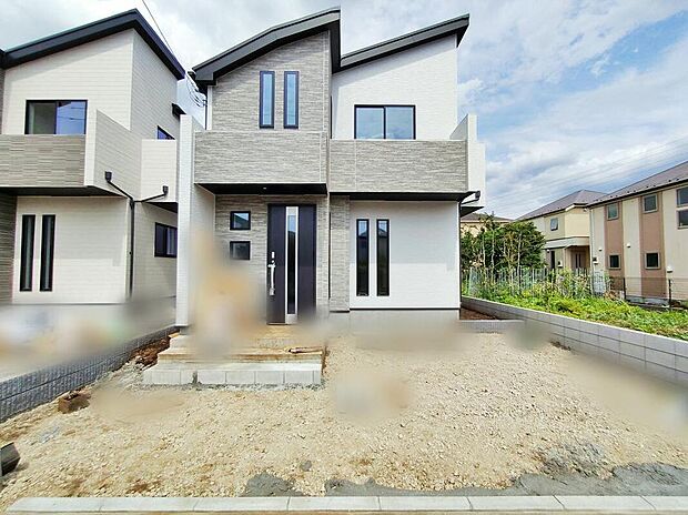【【現地外観写真】C号棟】住宅性能評価で耐震等級3(最高等級)を取得!お客様を守る大切な住宅だからこそ、第三者の検査を受けて安心して住んでいただける住宅をご案内させて頂きます。
