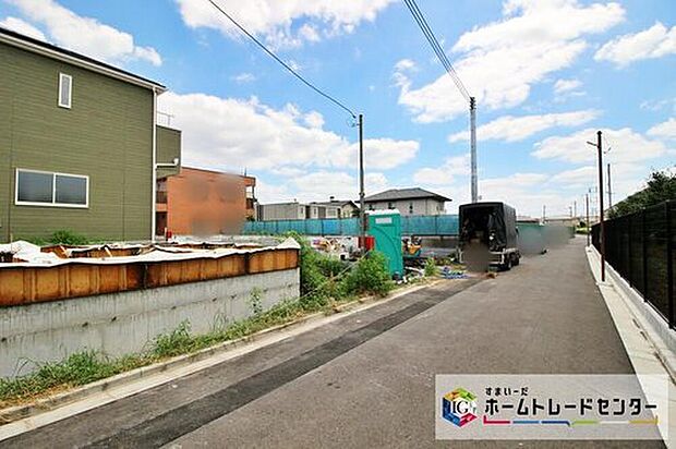 【【前面道路含む現地写真】】気になった物件すぐにご見学対応させていただきます♪平日・お仕事帰りなど、いつでもご案内可能です♪周辺環境と併せて、実際に現地をご確認ください♪