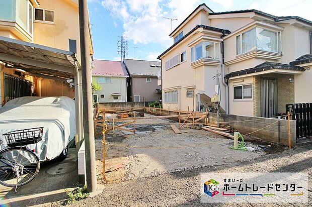 【【現地外観写真】】住宅性能評価で耐震等級3(最高等級)を取得!お客様を守る大切な住宅だからこそ、第三者の検査を受けて安心して住んでいただける住宅をご案内させて頂きます。