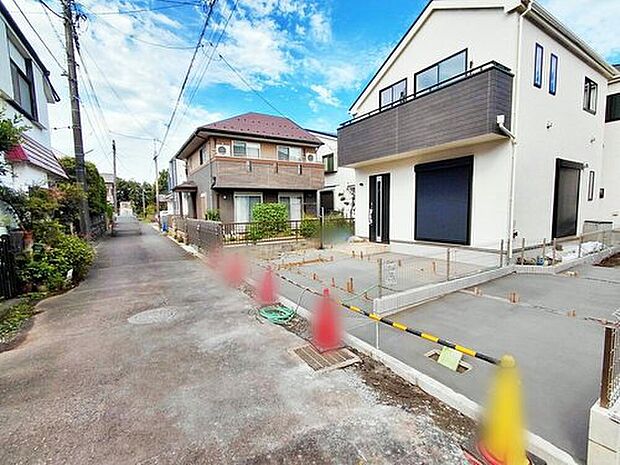 【【前面道路含む現地写真】】気になった物件すぐにご見学対応させていただきます♪平日・お仕事帰りなど、いつでもご案内可能です♪周辺環境と併せて、実際に現地をご確認ください♪