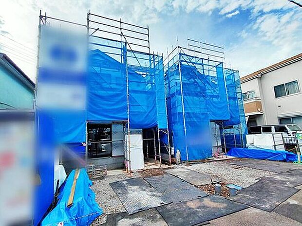 【【現地外観写真】】ひとたび扉を開けばそこに待っているのは上質な空間とマイホームでの新生活をイメージさせる優雅なひととき。「この家なら…」ではなく「ここに住みたい♪」と思う感動をお届けいたします。