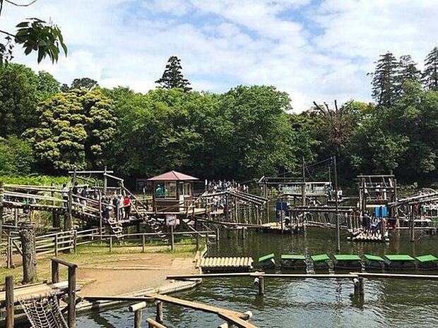清水公園まで約2.8km、車で約9分♪
国内最大級のアスレチックのある自然豊かな公園。キャンプ場やBBQ場、ポニー広場もあります。