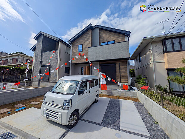 建物完成しましたので、ご予約で内見可能です♪
平日・お仕事帰りなど、いつでもご案内致します！