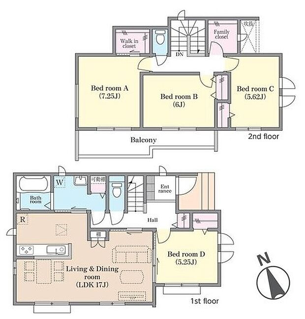 (A号棟)、価格4090万円、4LDK、土地面積173.91m2、建物面積103.5m2