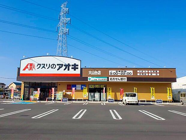 クスリのアオキ大山台店（約850m）