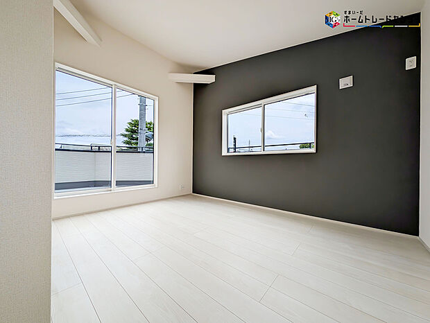 【リビング以外の居室】生活スタイルに合わせて間仕切り対応可能な居室（オプション対応）！このまま広々ゆとりの時を奏でる空間も素敵ですね♪
