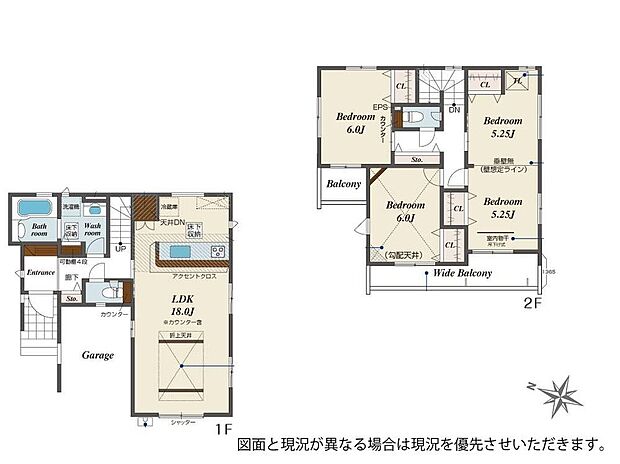 (1号棟)、価格6498万円、3LDK、土地面積91.16m2、建物面積109.71m2