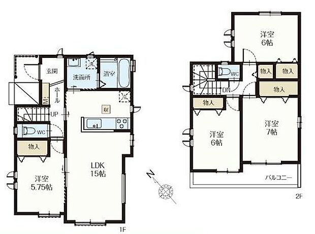 (B号棟)、価格5090万円、4LDK、土地面積103.33m2、建物面積94.81m2