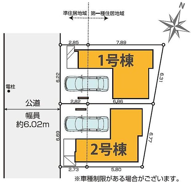 閑静な住宅地☆ビルトインガレージ。空いたスペースは駐輪場としてもお使いいただけます◎
