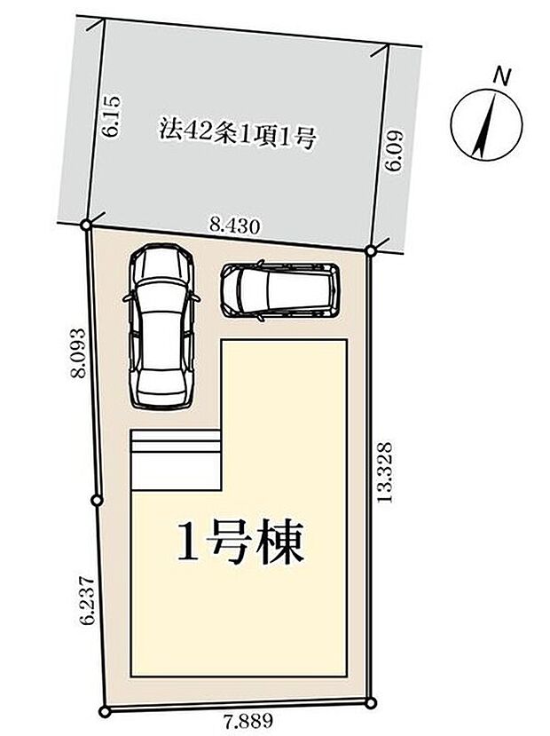 閑静な住宅地☆駐車スペースは2台分(車種により)♪
空いたスペースは駐輪場としてもお使いいただけます◎