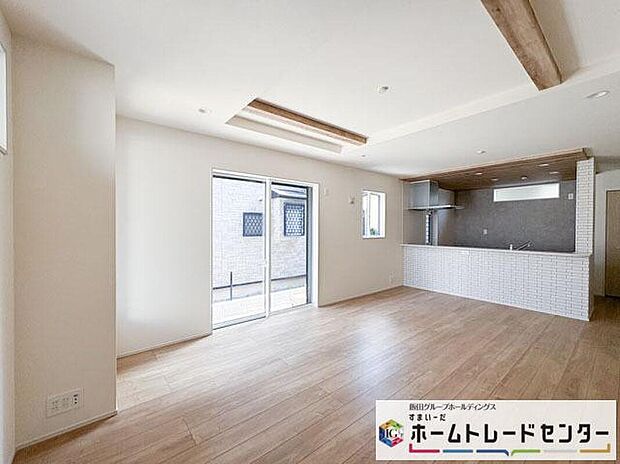 ◆LDKはご家族みんなが揃う大切な空間です♪テーブルやソファ、カーテン選び、レイアウトを考えるのも楽しいですね♪笑顔溢れる楽しい暮らしをイメージしながらご見学ください♪