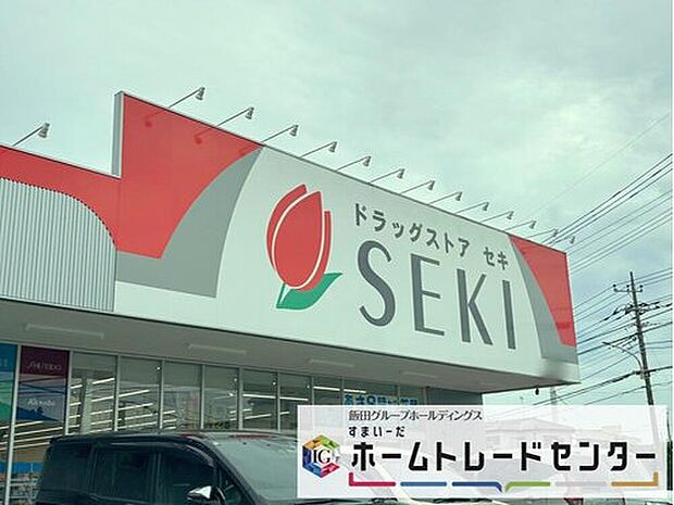 ドラッグストアセキ伊奈栄店（約250m）