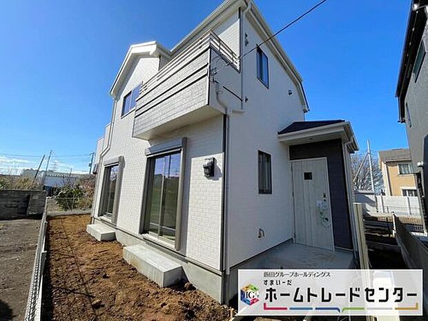 【現地外観写真】◆資料送付・ご見学即対応!建物完成しておりますので、室内ご内覧いただけます♪ご不明点等、スタッフがしっかりと説明させていただきますので、安心して現地をご覧ください♪