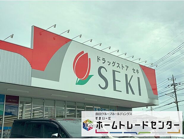 ドラッグストアセキ沼南店(約370m)