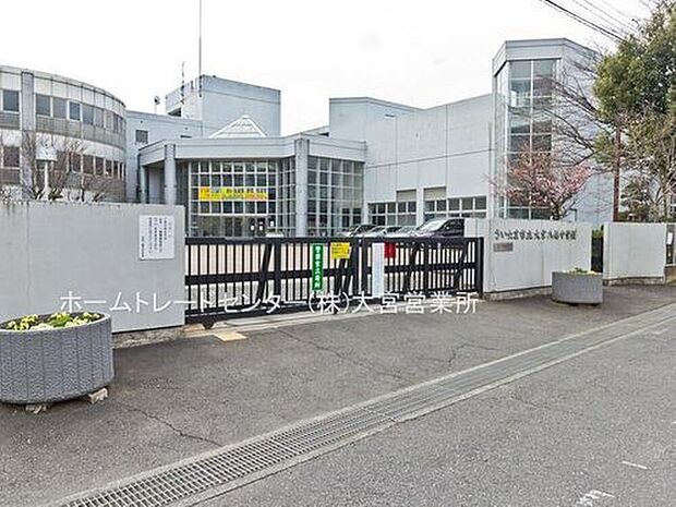 さいたま市立大宮八幡中学校（約900m）