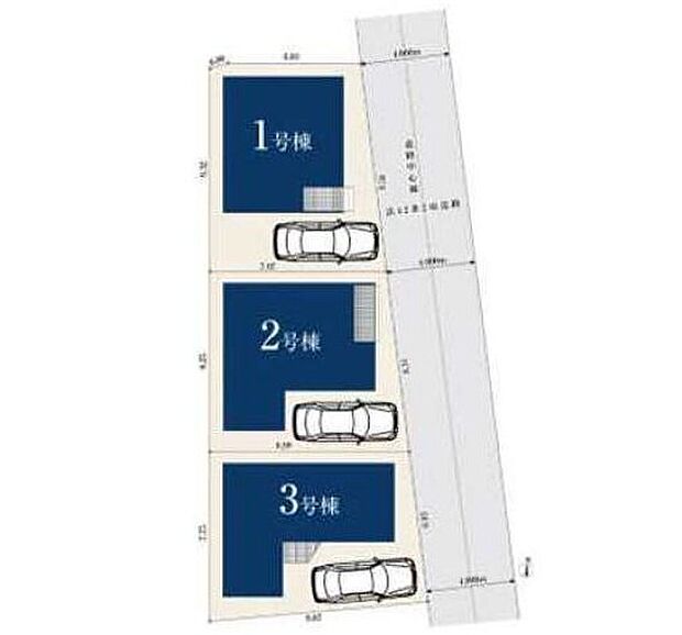 【全体区画図】閑静な住宅地☆大宮駅徒歩圏の好立地♪
