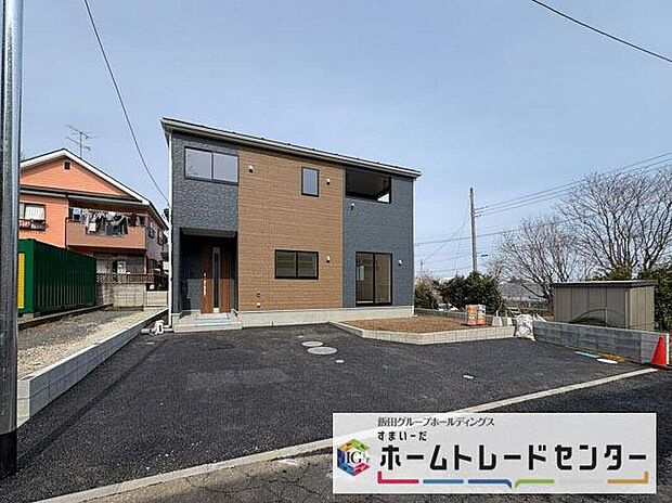 【現地外観写真】◆休日にご家族揃ってご見学はいかがでしょうか♪実際の現地を見てみると図面などではわからない、新たな発見もありますのでまずはお気軽にお問い合わせください♪
