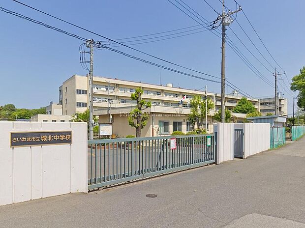 さいたま市立城北中学校（約900m）