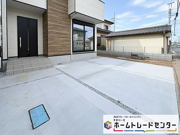【現地外観写真】◆休日にご家族揃ってご見学はいかがでしょうか♪実際の現地を見てみると図面などではわからない、新たな発見もありますのでまずはお気軽にお問い合わせください♪