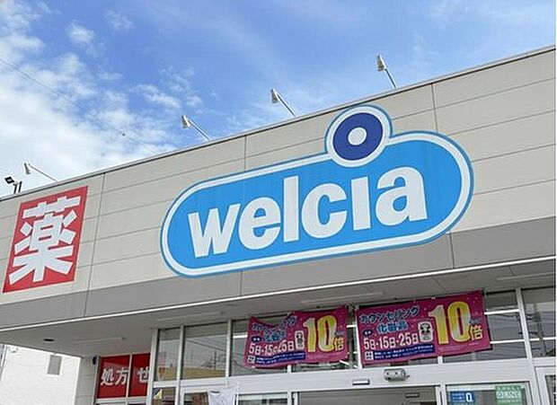 ウエルシア上尾上店(約150m)