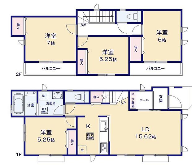 (2号棟)、価格5690万円、4LDK、土地面積133.73m2、建物面積92.99m2