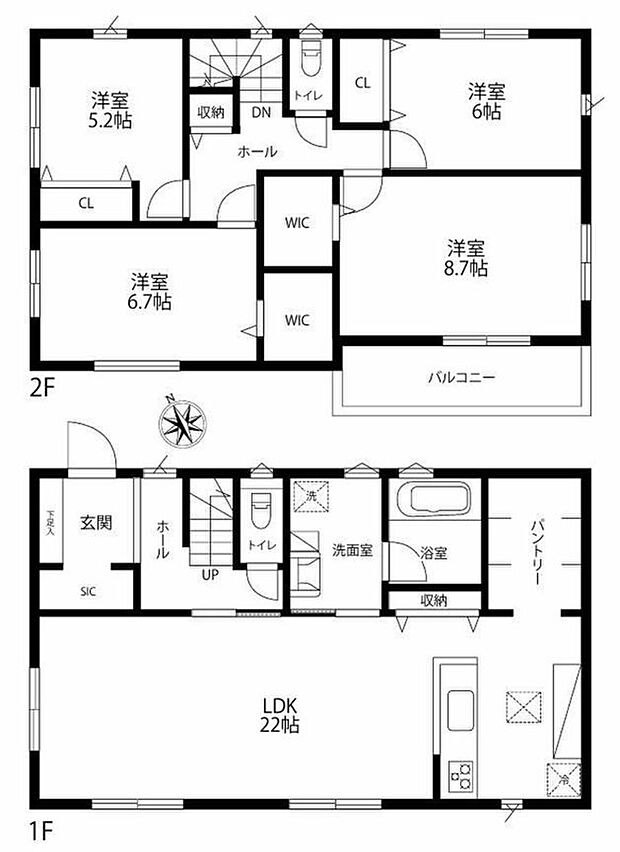 価格7580万円、4LDK、土地面積235.79m2、建物面積125.45m2