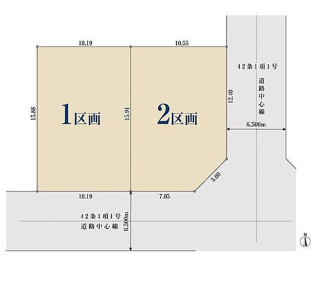 【全体区画図】全２邸です☆
先着順となりますので、お早めにご相談下さいませ☆
