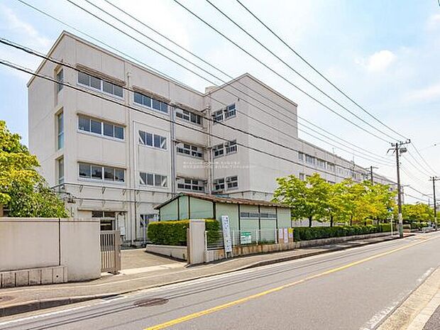 横浜市立新田中学校(約660m)