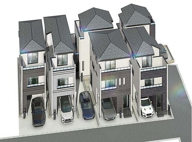 【完成予想図(外観)】■　東急田園都市線「高津」駅＆「溝の口」駅まで徒歩圏！　■
「まずは資料だけ」というお客様も大歓迎です！