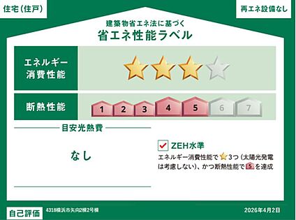 【省エネ性能ラベル】2号棟