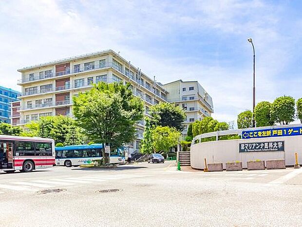 聖マリアンナ医科大学病院（約2,600m）