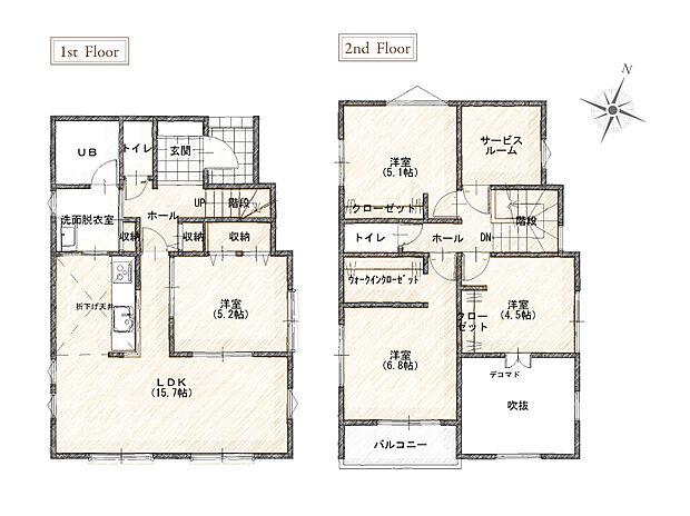 6号棟　間取り図