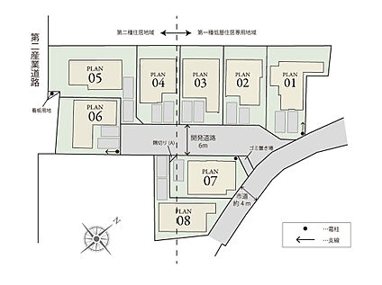 区割り図