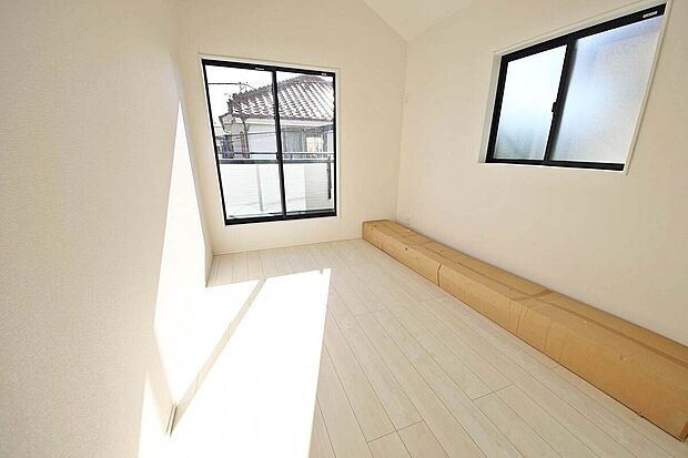 全居室二面採光+収納完備、どのお部屋も風通しが良く整理整頓が捗ります