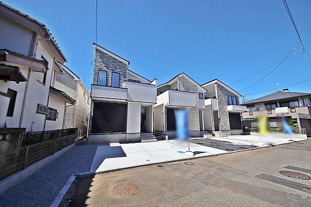 【外観】吹抜け・リビングイン階段・床暖房・食洗機・浄水器・浴室乾燥機・WICなど設備充実
