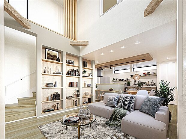 【弊社既分譲内観パース】
※画像にはオプション商品も含まれております。