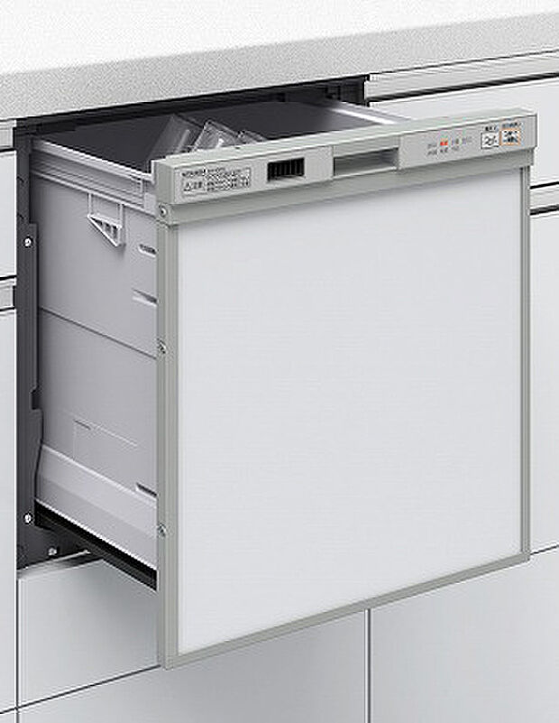 【ビルトイン食器洗浄乾燥機】食器洗いの手間でけでなく、水道代も節約（※写真は搭載タイプと異なる場合があります）