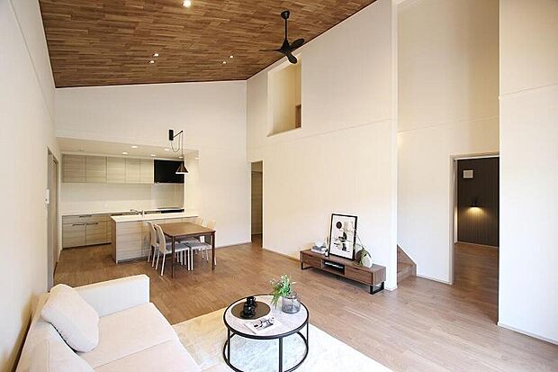 【建物プラン例(内観写真)】平屋モデルハウス(壬生六美町No.50-11)/広さや空間のつながりなど、暮らしのイメージをご体感ください。