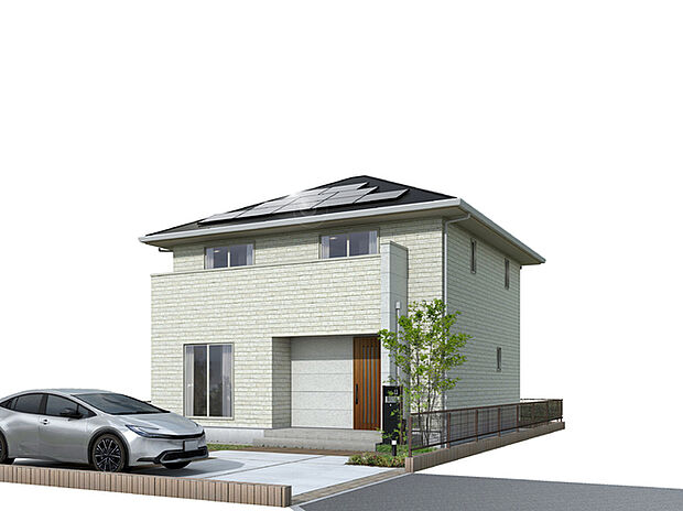 No.4　建売住宅　4480万円（税込）
【土地面積】222.41m2（67.27坪）
【建物面積】123.19m2（37.19坪）
