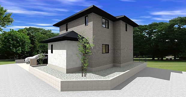 【NO.135　分譲住宅】No.135　分譲住宅
土地面積：219.15ｍ2
建物面積：120.70ｍ2
完成予定時期：2026年2月予定
※外構・植栽等はイメージであり、実際の仕上がりと異なる場合がございます。