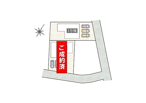 【柳津町区画図】