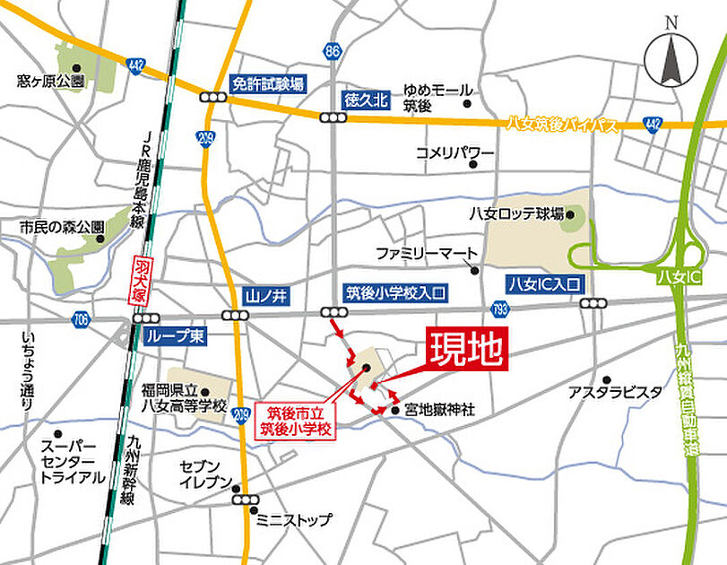 交通図