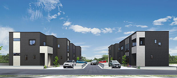 タマタウン富士宮黒田　完成イメージ　外観パース