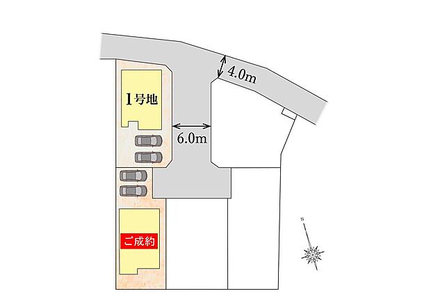 タマタウン岩国門前町II_区画図