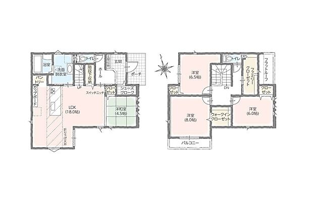 ■間取図(4号棟)