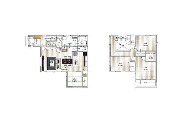 【2号棟】間取図